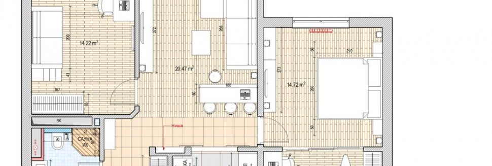Перепланировка Трехкомнатной Квартиры Фото и После