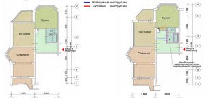 Перепланировка Двухкомнатной Квартиры П44Т